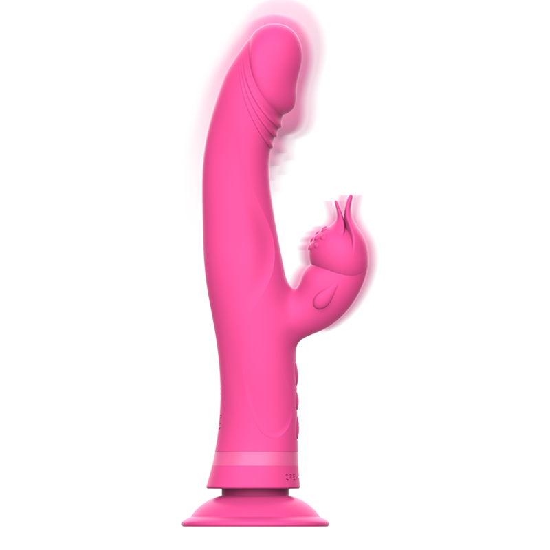 INTENSE - JULIO RABBIT VIBRATOR PINK SILICONE - Bild 4