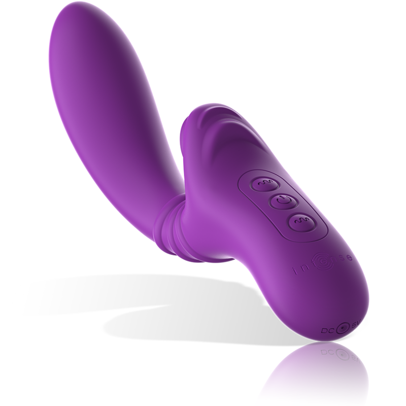 INTENSE - HARRY FLEXIBLE VIBRATOR WITH PURPLE TONGUE - Bild 3
