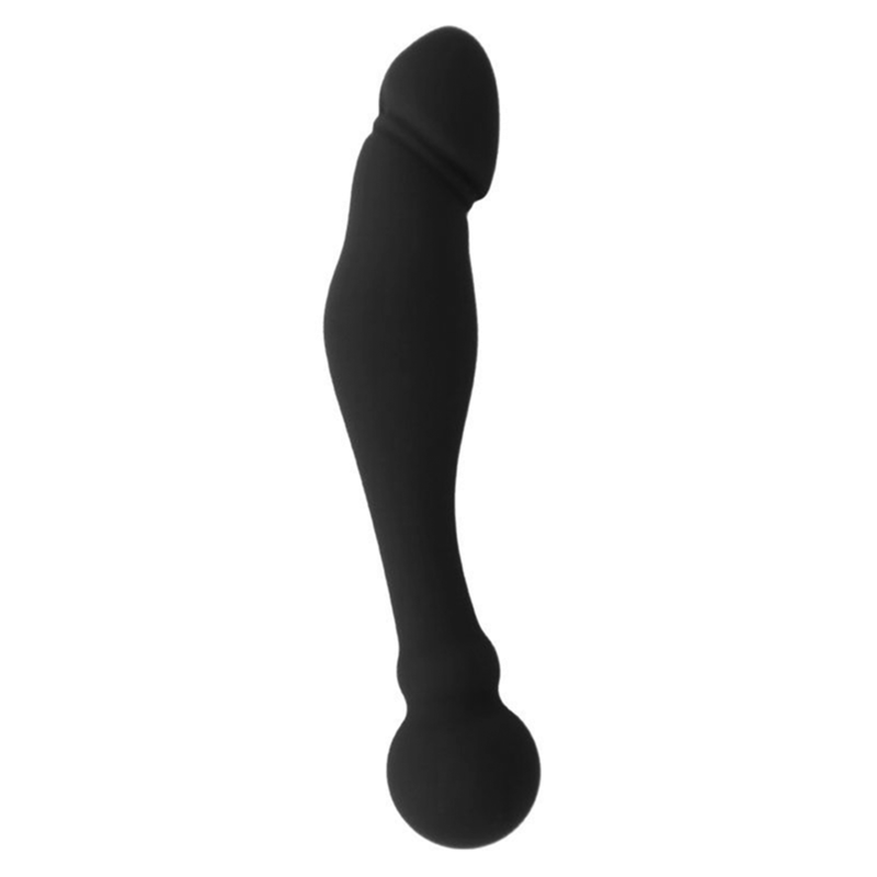 BLACK&SILVER - KARL G-POINT STIMULATING DILDO 18 CM - Bild 4