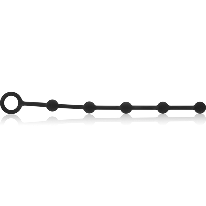 BLACK&SILVER - KORG ANAL ROSARY SILICONE INITIATION 21 CM - Bild 3