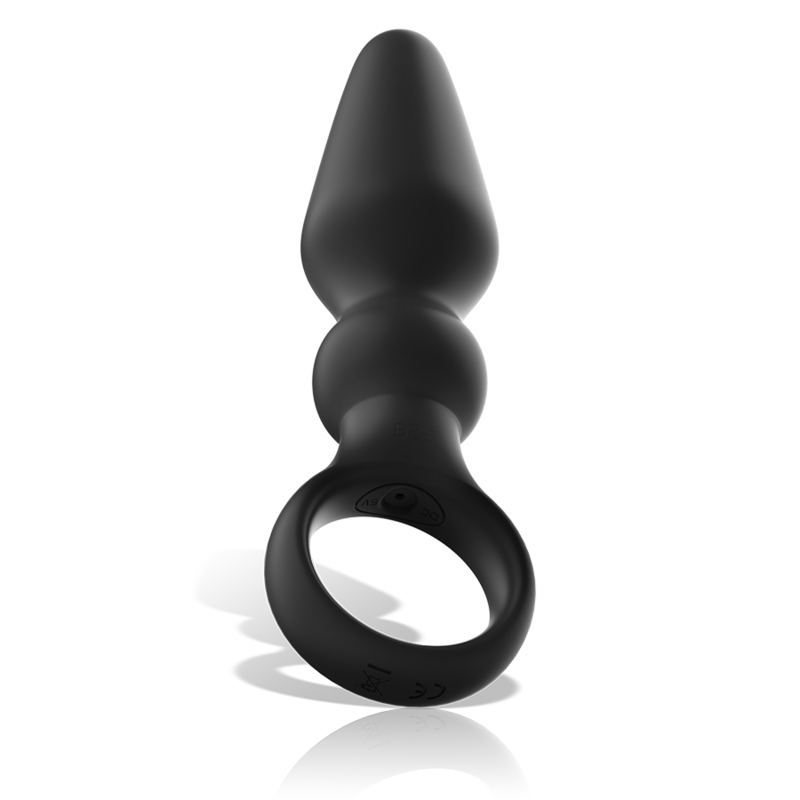 BLACK&SILVER - OZZY POWERFUL SILICONE ANAL PLUG - Bild 5