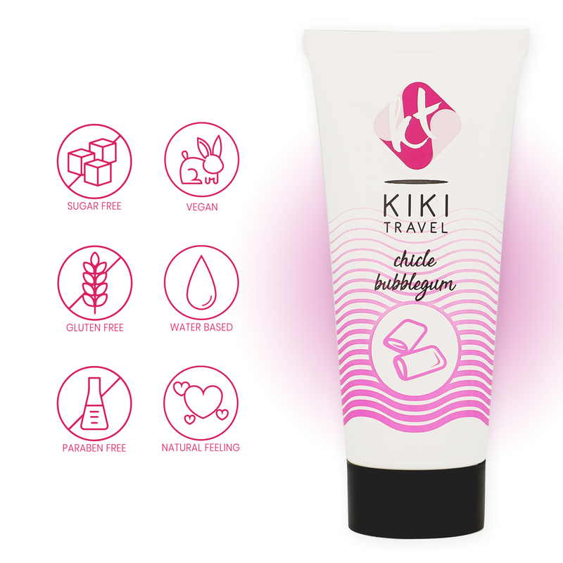 KIKÍ TRAVEL - BUBBLEGUM LUBRICANT 50 ML - Bild 6