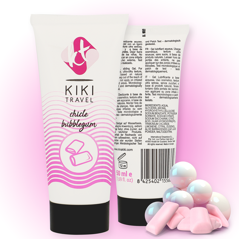 KIKÍ TRAVEL - BUBBLEGUM LUBRICANT 50 ML - Bild 4