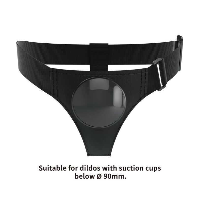 Alternative view of PRETTY LOVE - BLACK UNIVERSAL HARNESS
