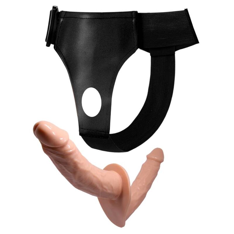 Alternative view of BAILE - ULTRA PASSIONATE DOUBLE DILDOS WITH HARNESS
