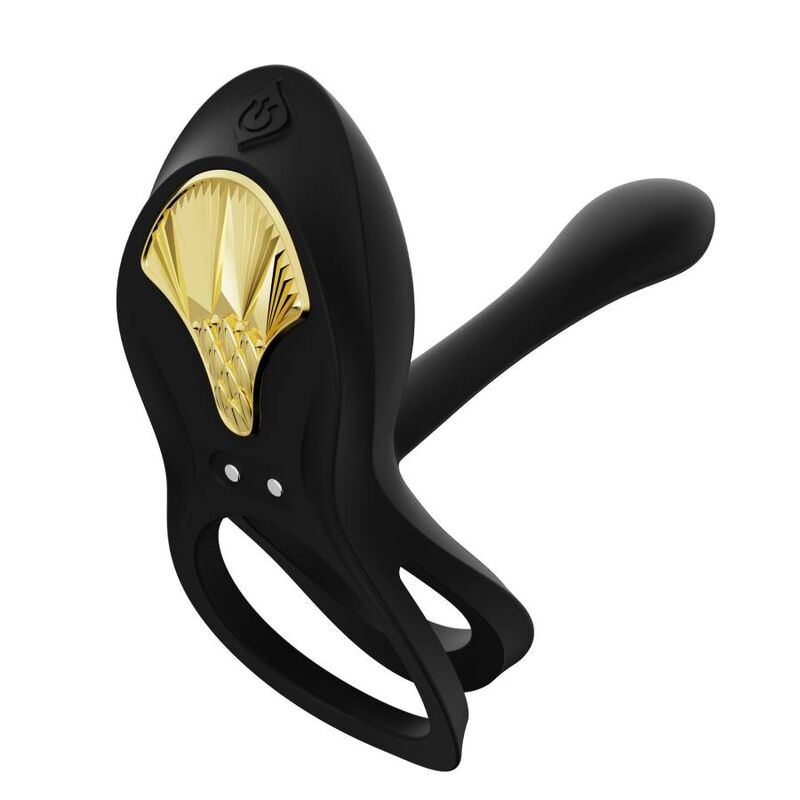 ZALO - BAYEK VIBRATING COUPLES RING BLACK - Bild 5