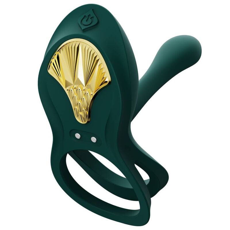 ZALO - BAYEK VIBRATING COUPLES RING GREEN - Bild 12