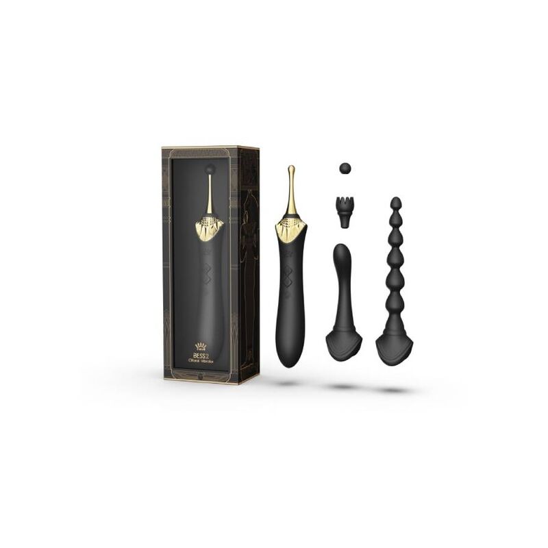 ZALO - BESS 2 CLITORAL MASSAGER BLACK - Bild 8