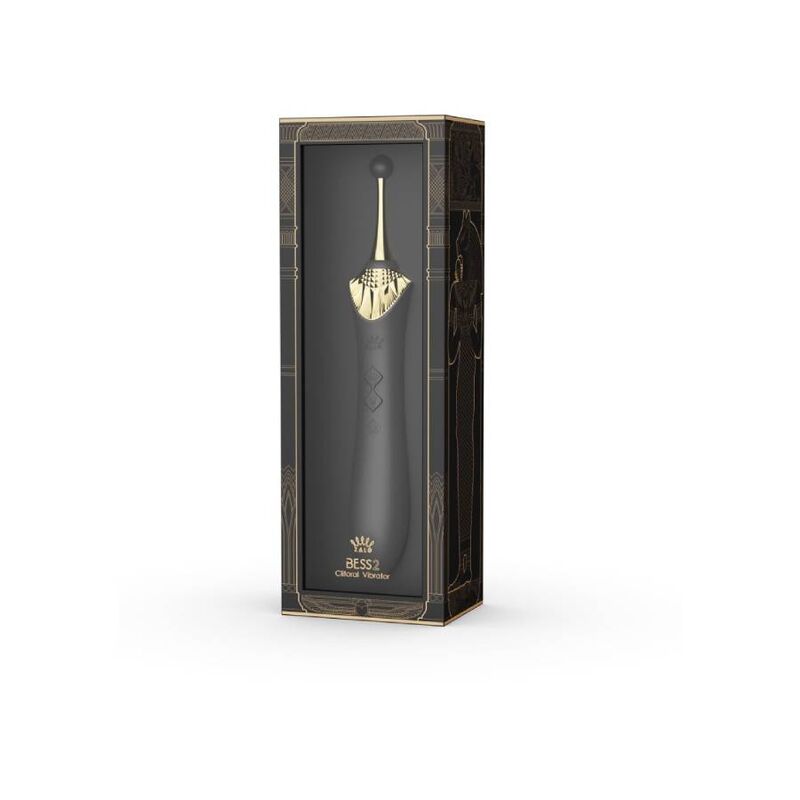 ZALO - BESS 2 CLITORAL MASSAGER BLACK - Bild 5