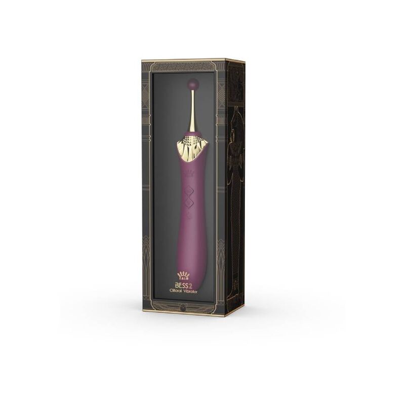 ZALO - BESS 2 CLITORAL MASSAGER PURPLE - Bild 9
