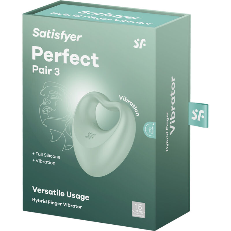 Alternative view of SATISFYER - PERFECT PAIR 3 GREEN