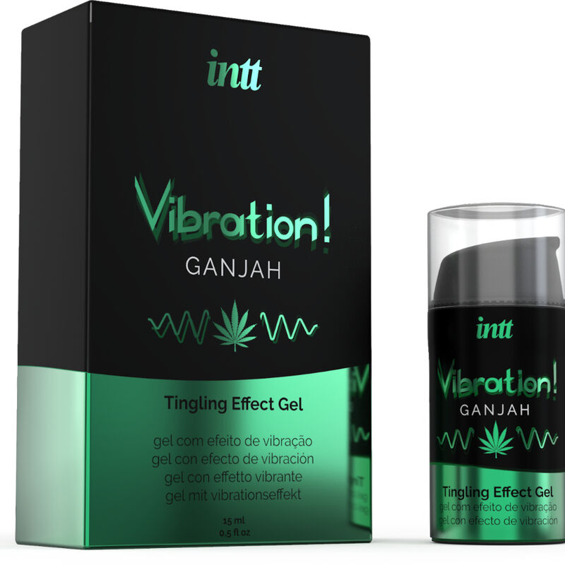 Alternative view of INTT - POWERFUL INTIMATE STIMULANT LIQUID VIBRATING GEL CANNABIS 15ML