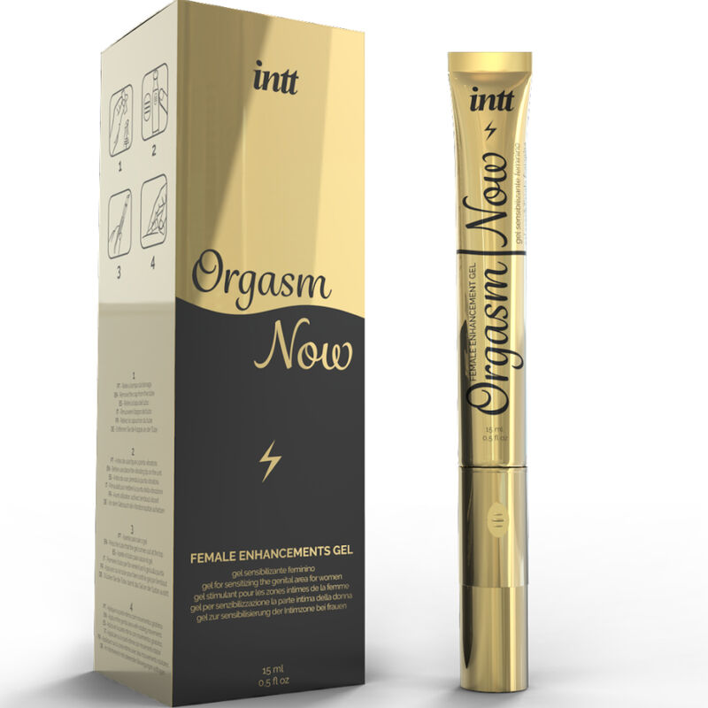 Alternative view of INTT LUBRICANTS - INTENSE VAGINAL STIMULATING GEL WITH VIBRATOR APPLICATOR