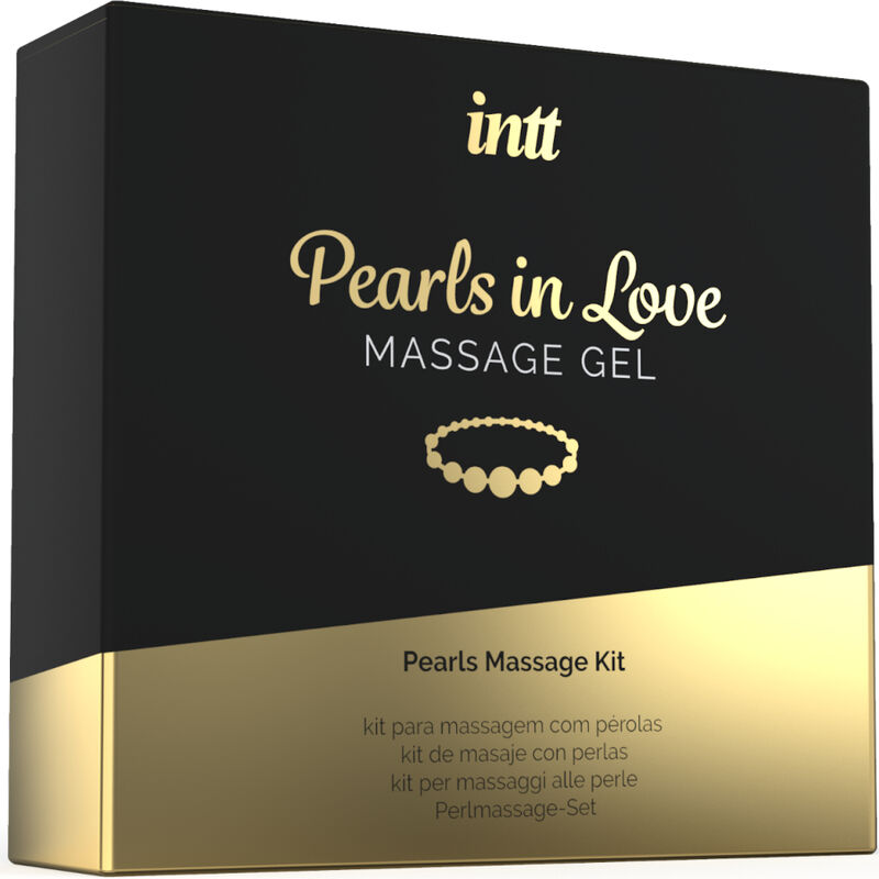 INTT MASSAGE & ORAL SEX - PEARLS IN LOVE WITH PEARL NECKLACE AND SILICONE GEL - Bild 3