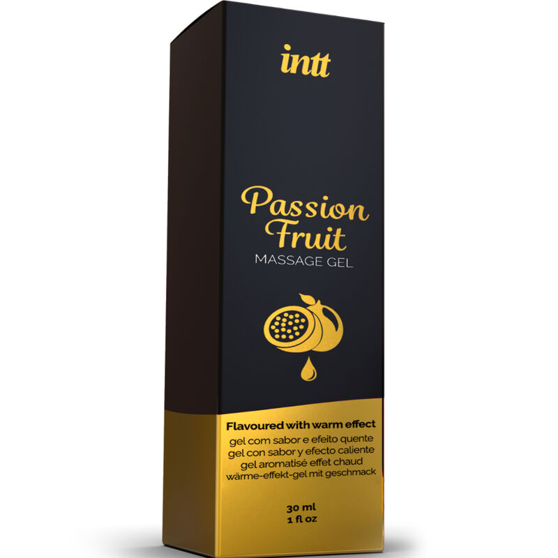 Alternative view of INTT MASSAGE & ORAL SEX - PASSION FRUIT FLAVORED MASSAGE GEL WITH HEAT EFFECT