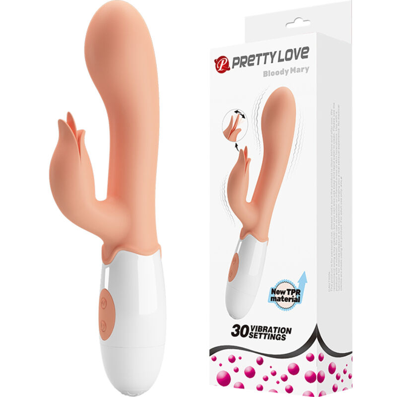 PRETTY LOVE - BLOODY MARY VIBRATOR WITH STIMULATOR - Bild 8