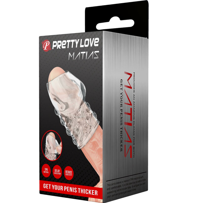 PRETTY LOVE - MATIAS TRANSPARENT PENIS THICKER - Bild 7