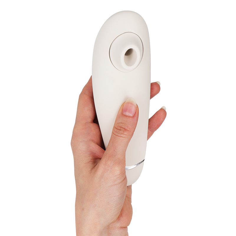 WOMANIZER - PREMIUM 2 CLITORAL STIMULATOR WARM GRAY - Bild 3