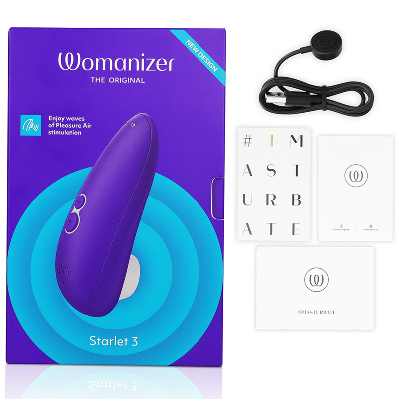 WOMANIZER - STARLET 3 CLITORAL STIMULATOR INDIGO - Bild 5