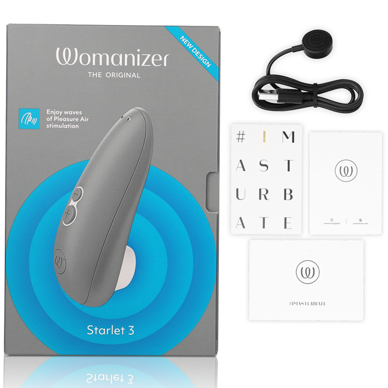WOMANIZER - STARLET 3 CLITORAL STIMULATOR GRAY - Bild 5