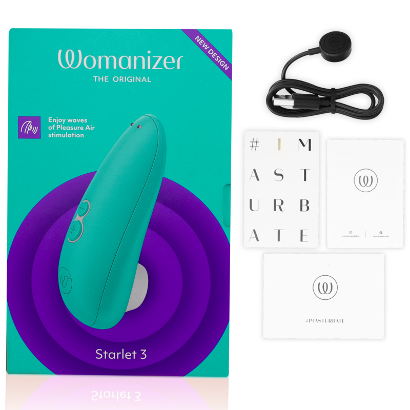 WOMANIZER - STARLET 3 CLITORAL STIMULATOR TURQUOISE - Bild 6