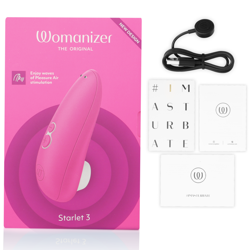 WOMANIZER - STARLET 3 CLITORAL STIMULATOR PINK - Bild 6