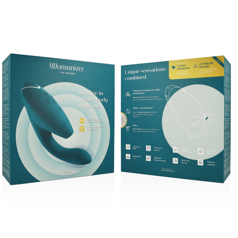 WOMANIZER - DUO 2 STIMULATOR BLUE PETROL - Bild 6
