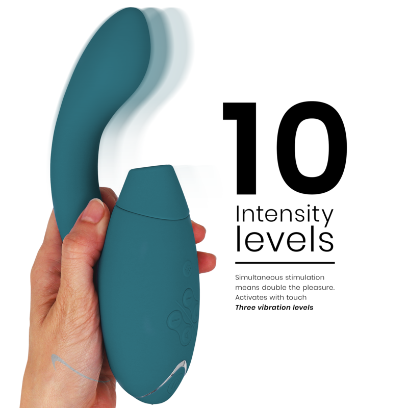 Alternative view of WOMANIZER - DUO 2 STIMULATOR BLUE PETROL