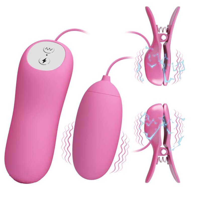 PRETTY LOVE - TWEEZERS WITH VIBRATION AND PINK ELETROSHOCK - Bild 9
