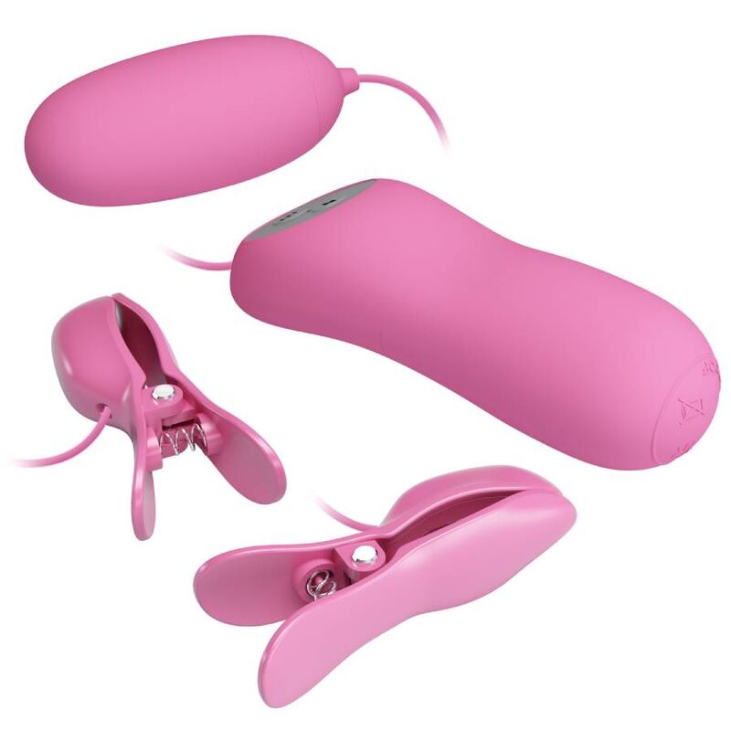 Alternative view of PRETTY LOVE - TWEEZERS WITH VIBRATION AND PINK ELETROSHOCK