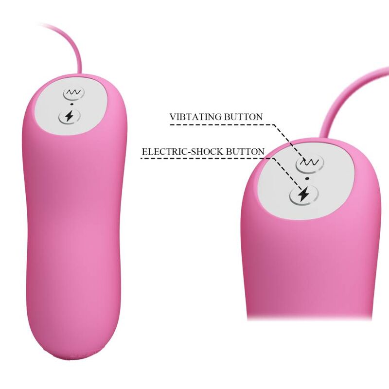 PRETTY LOVE - TWEEZERS WITH VIBRATION AND PINK ELETROSHOCK - Bild 3