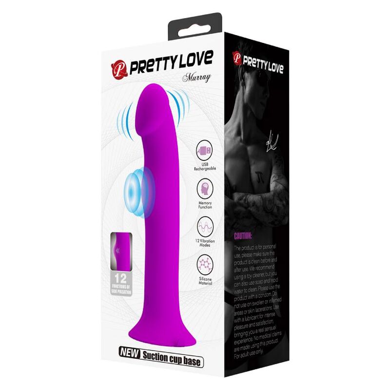 PRETTY LOVE - MURRAY VIBRATOR AND G-POINT STIMULATOR PURPLE - Bild 4