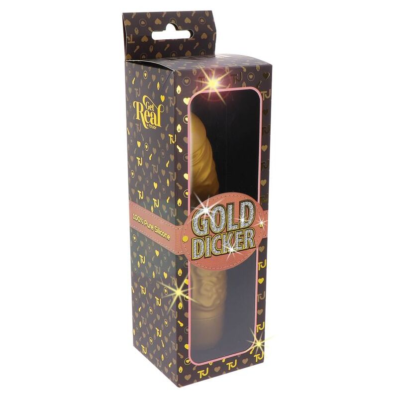 GET REAL - GOLD DICKER ORIGINAL VIBRATOR GOLD - Bild 7