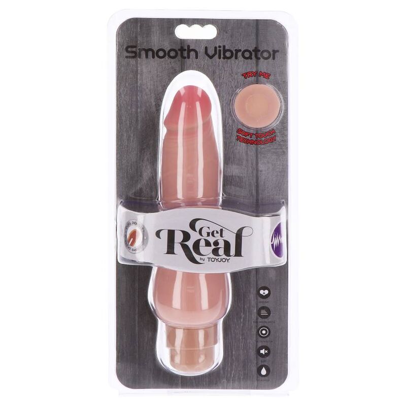 Alternative view of GET REAL - DUAL DENSITY SMOOTH VIBRATOR SKIN