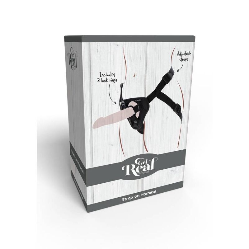 GET REAL - STRAP-ON HARNESS BLACK - Bild 9