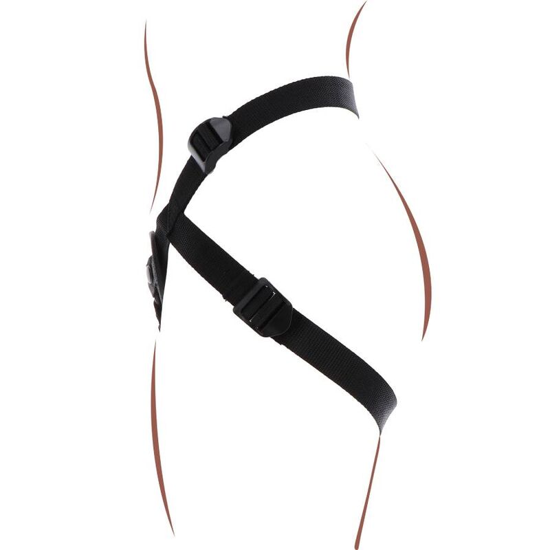 GET REAL - STRAP-ON LACE HARNESS PURPLE - Bild 5