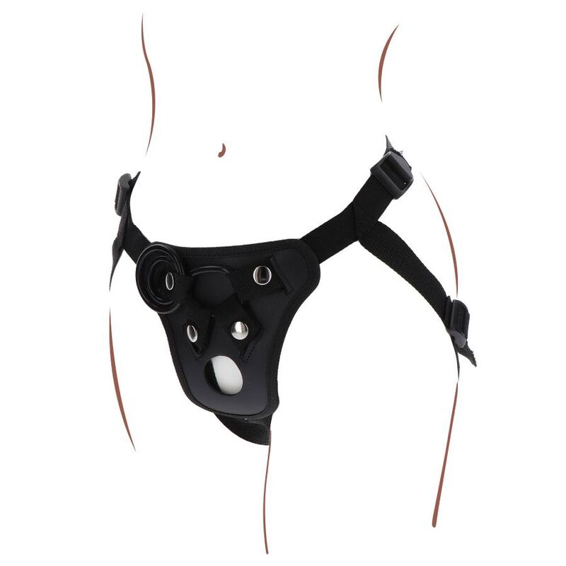 GET REAL - STRAP-ON PLEASURE HARNESS BLACK - Bild 7