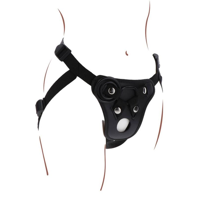 GET REAL - STRAP-ON PLEASURE HARNESS BLACK - Bild 3