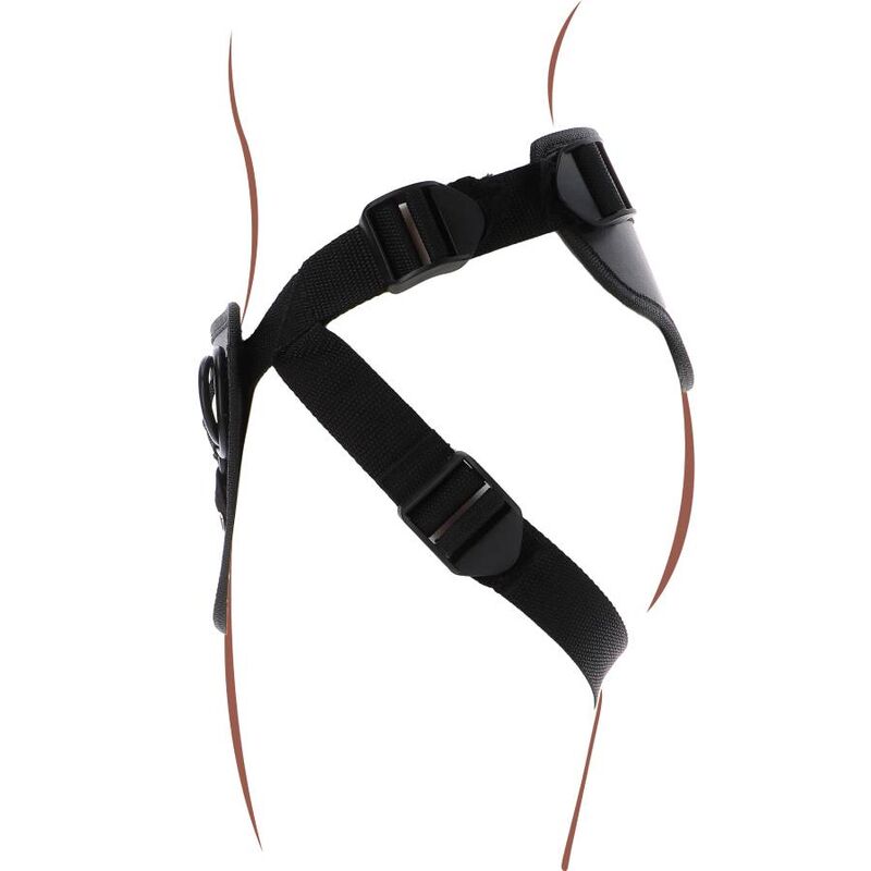 GET REAL - STRAP-ON DELUXE HARNESS BLACK - Bild 6