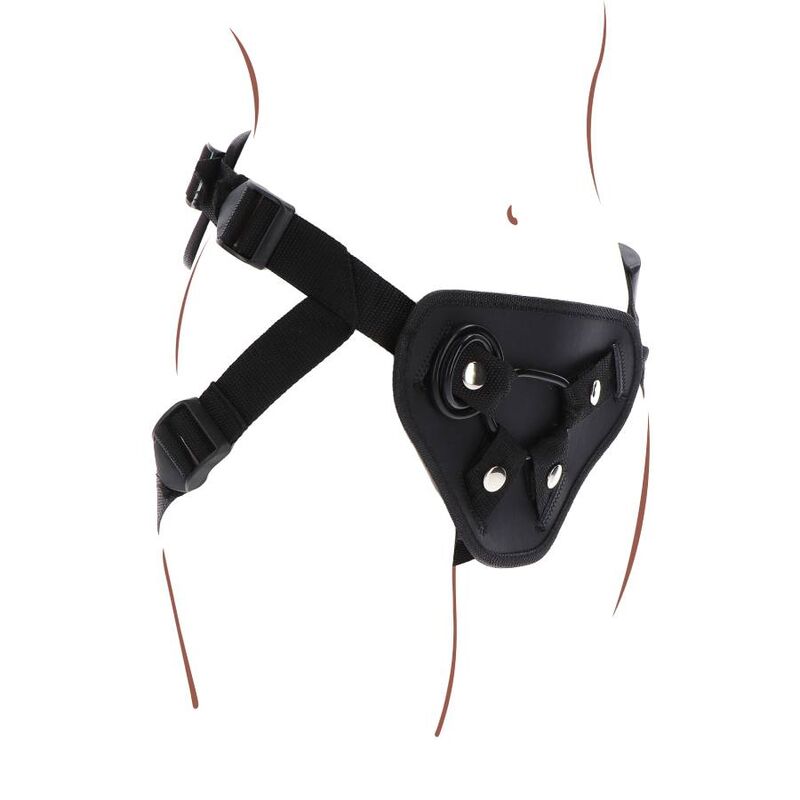 GET REAL - STRAP-ON DELUXE HARNESS BLACK - Bild 3