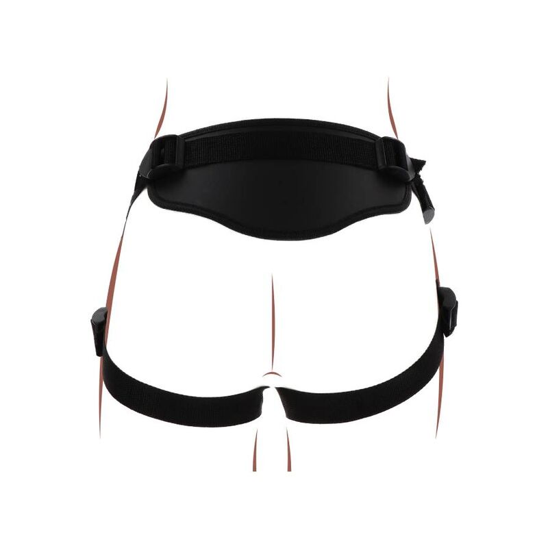 Alternative view of GET REAL - STRAP-ON DELUXE HARNESS BLACK