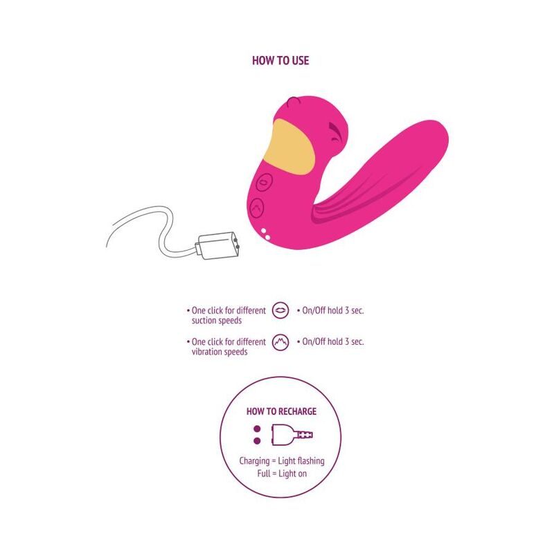 XOCOON - CELESTIAL LOVE VIBE STIMULATOR FUCHSIA - Bild 6