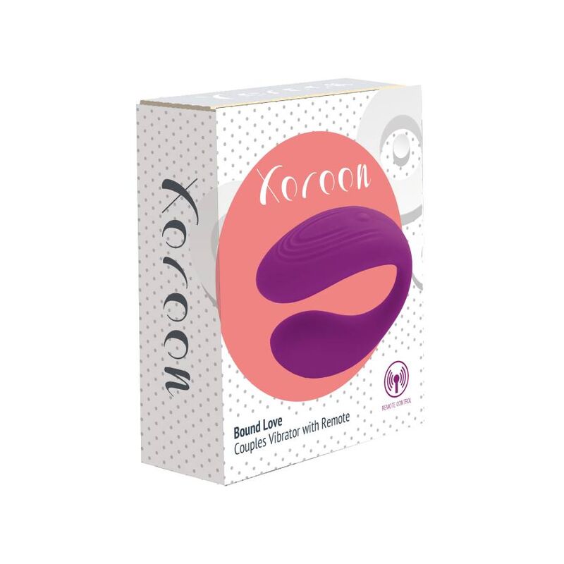 XOCOON - BOUND LOVE COUPLES VIBRATOR PURPLE - Bild 5