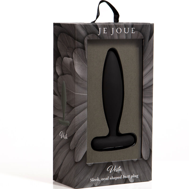 JE JOUE - VESTA ANAL PLUG VIBRATOR BLACK - Bild 4