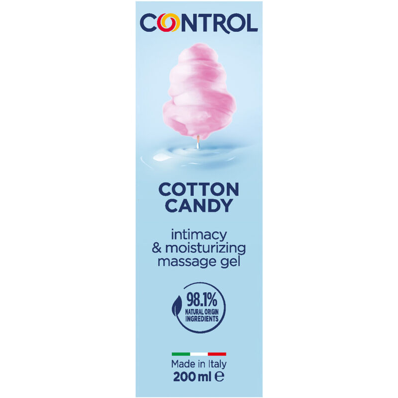 CONTROL - COTTON CANDY MASSAGE GEL 3 IN 1 200 ML - Bild 3
