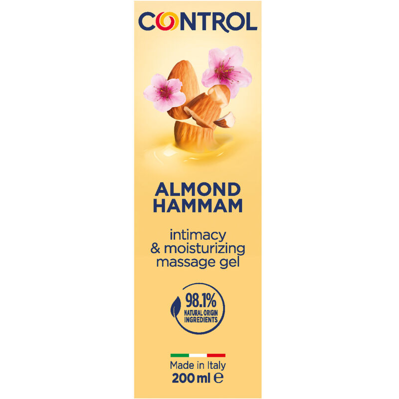 CONTROL - ALMOND HAMMAM MASSAGE GEL 3 IN 1 200 ML - Bild 3