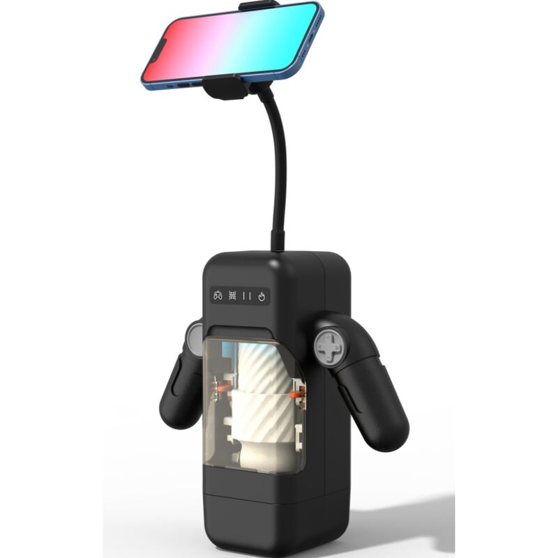 GAME CUP - THRUSTING VIBRATION MASTURBATOR WITH HEATING FUNCTION AND MOBILE SUPPORT - BLACK - Bild 9