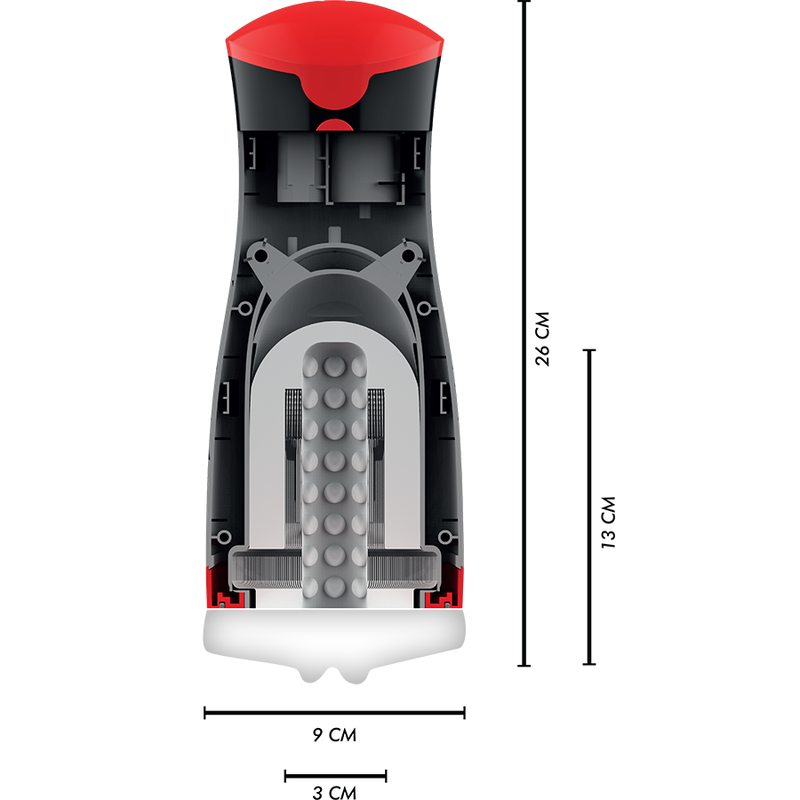 Alternative view of JAMYJOB - JANGO COMPRESSION AND VIBRATION MASTURBATOR