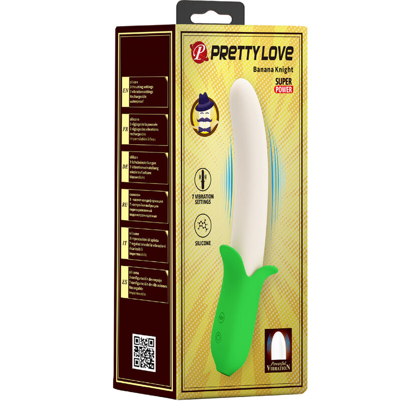 PRETTY LOVE - BANANA KNIGHT SUPER POWER 7 SILICONE VIBRATIONS - Bild 3