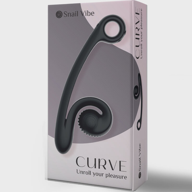 SNAIL VIBE - CURVE VIBRATOR BLACK - Bild 3